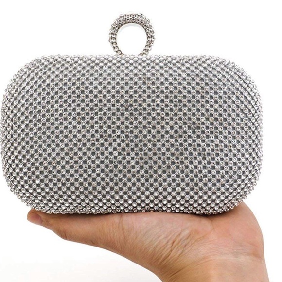 Rhinestone clutch purse NEW - Picture 5 of 7